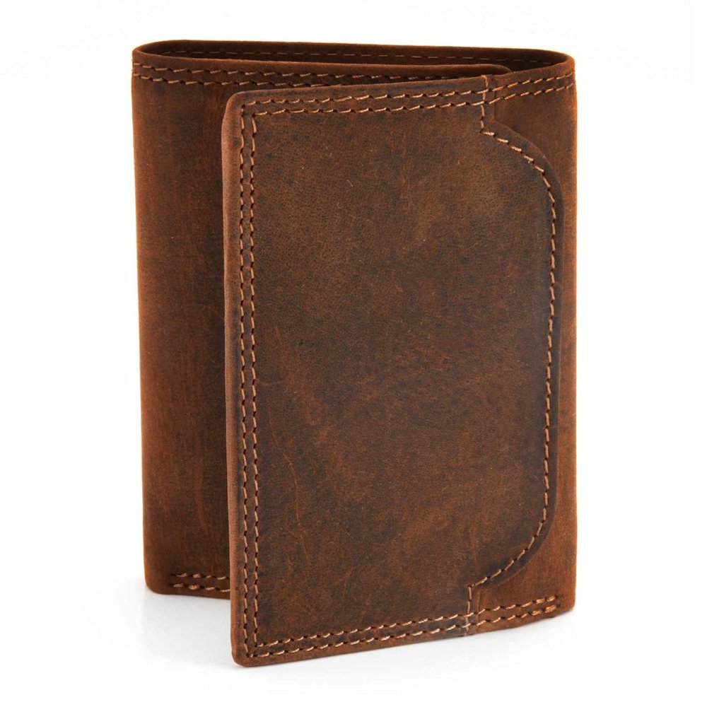 Brown Trifold Wallet - 300790-BR